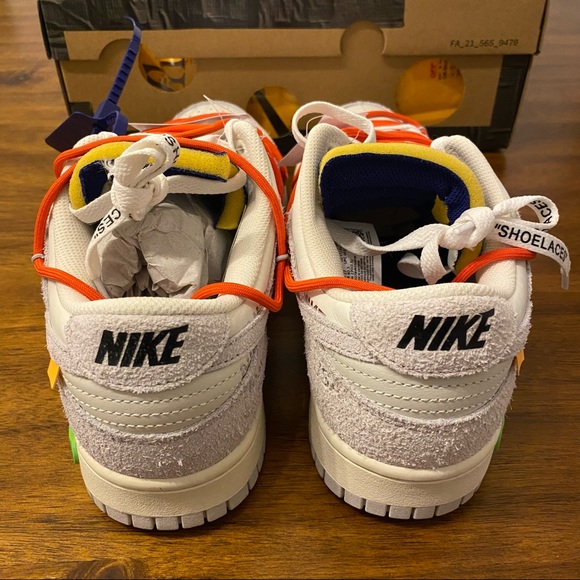 ❌SOLD❌Nike Dunk Low Off-White Dear Summer Men’s - Picture 4 of 11